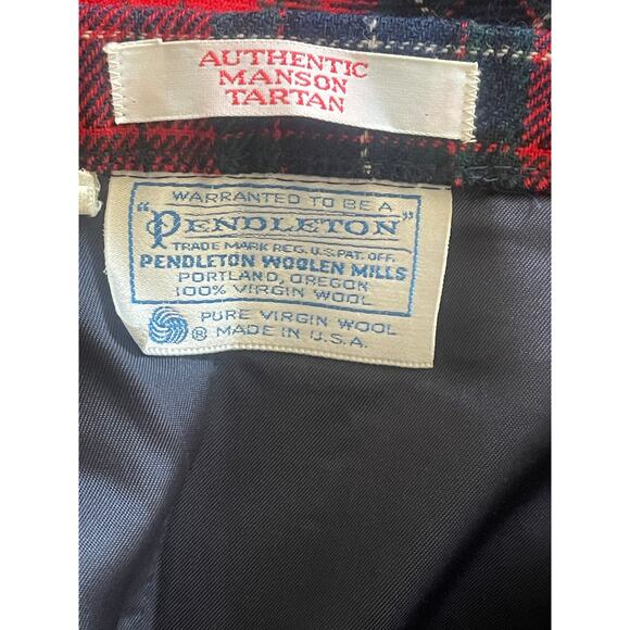 Pendleton Vintage Plaid Skirt - Picture 7 of 8
